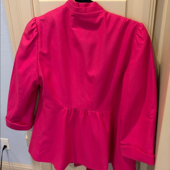 Ted Baker Women's Vibrant Pink Blazer - Picture 3 of 6